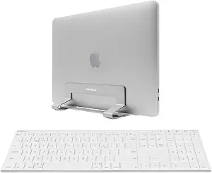 Macally Wireless Bluetooth Keyboard and a Sleek Durable Laptop Stand Improves Your Workspace