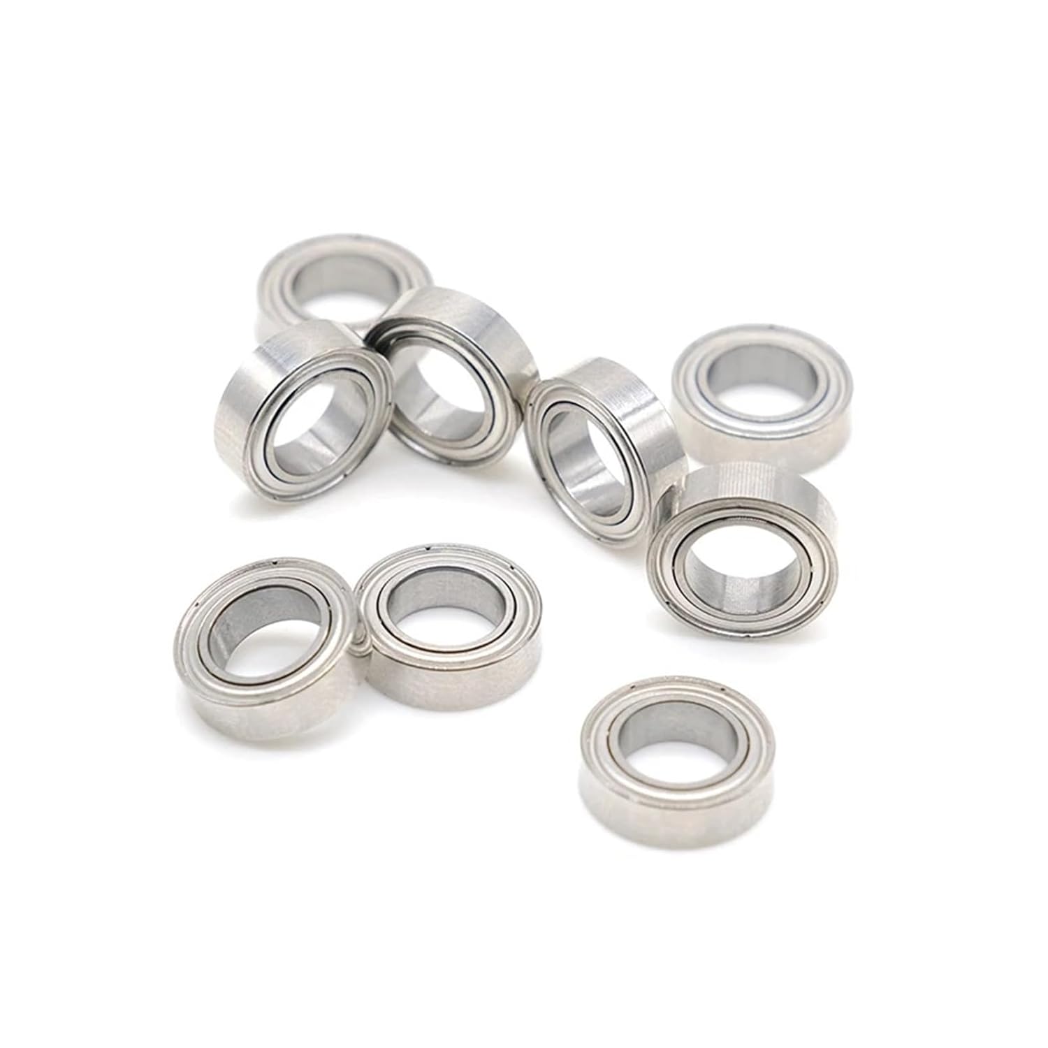 10Pcs 1060 6X10X3mm MR106ZZ ABEC-9 Miniature MR106Z Ball Bearings L1060ZZ High Speed Motor Bearing(23mm)