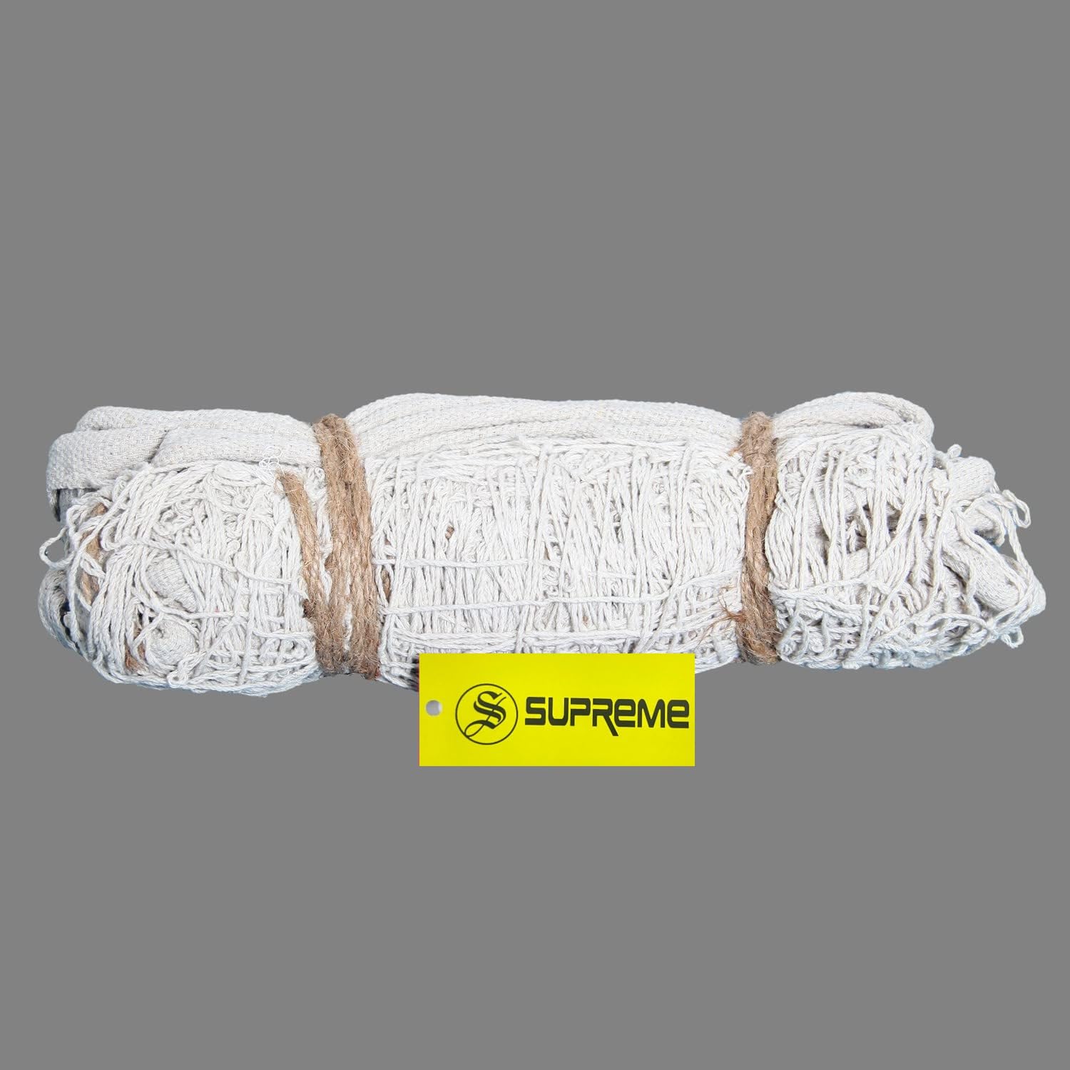 Supreme Volleyball Net All Cotton 3 Side Cotton Niwar Tape (Pack of 1) Volleyball Net (White) (B09JGJFF4P) Amazon Price History, Amazon Price Tracker