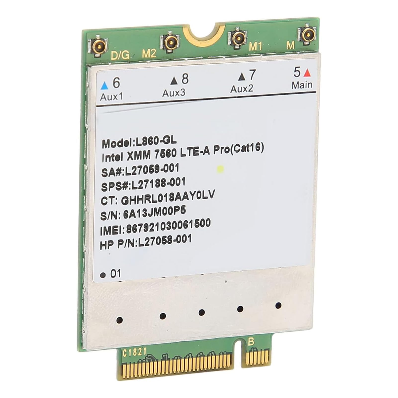 Tarjeta de Red de Alta Velocidad con Módulo 4G LTE con Soporte ESIM para EliteBook X360 y X360