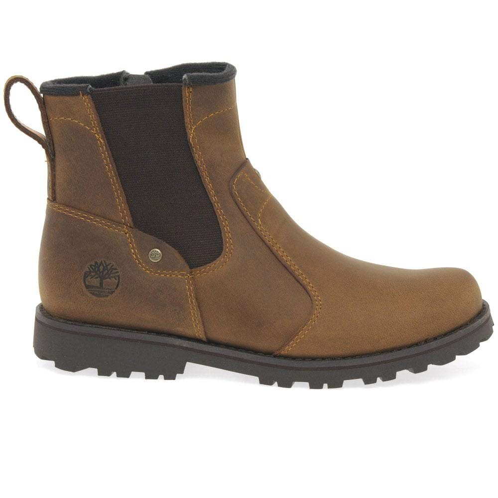Timberland, Asphtrl Chelsea Dk B Black, Scarpe per Bambini, Unisex - Bambino