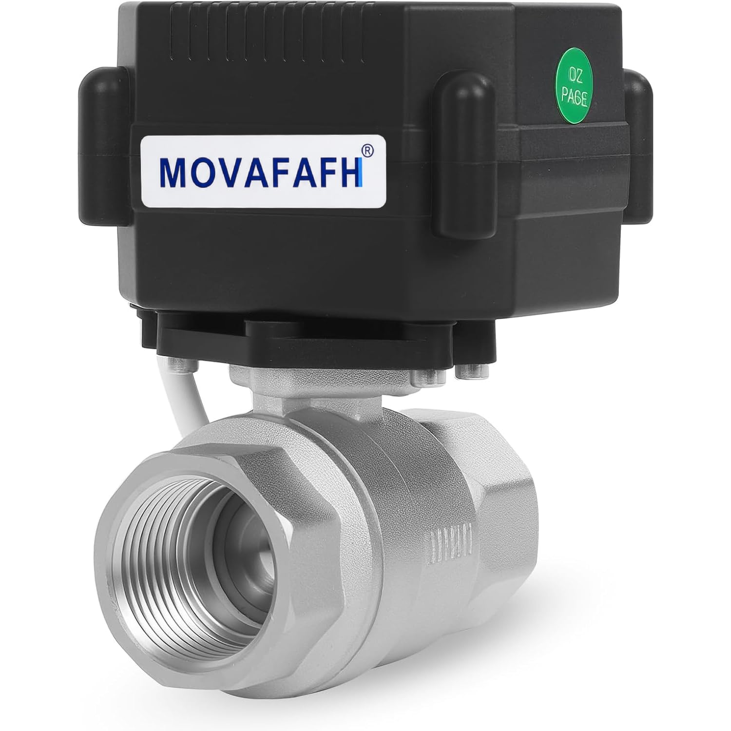 U.S. Solid Motorized Ball Valve- 3/4" Brass Ball Valve with Standard Port, 9-24V AC/DC and 2 Wire Auto Return Setup (Pack of 12) thumbnail 7