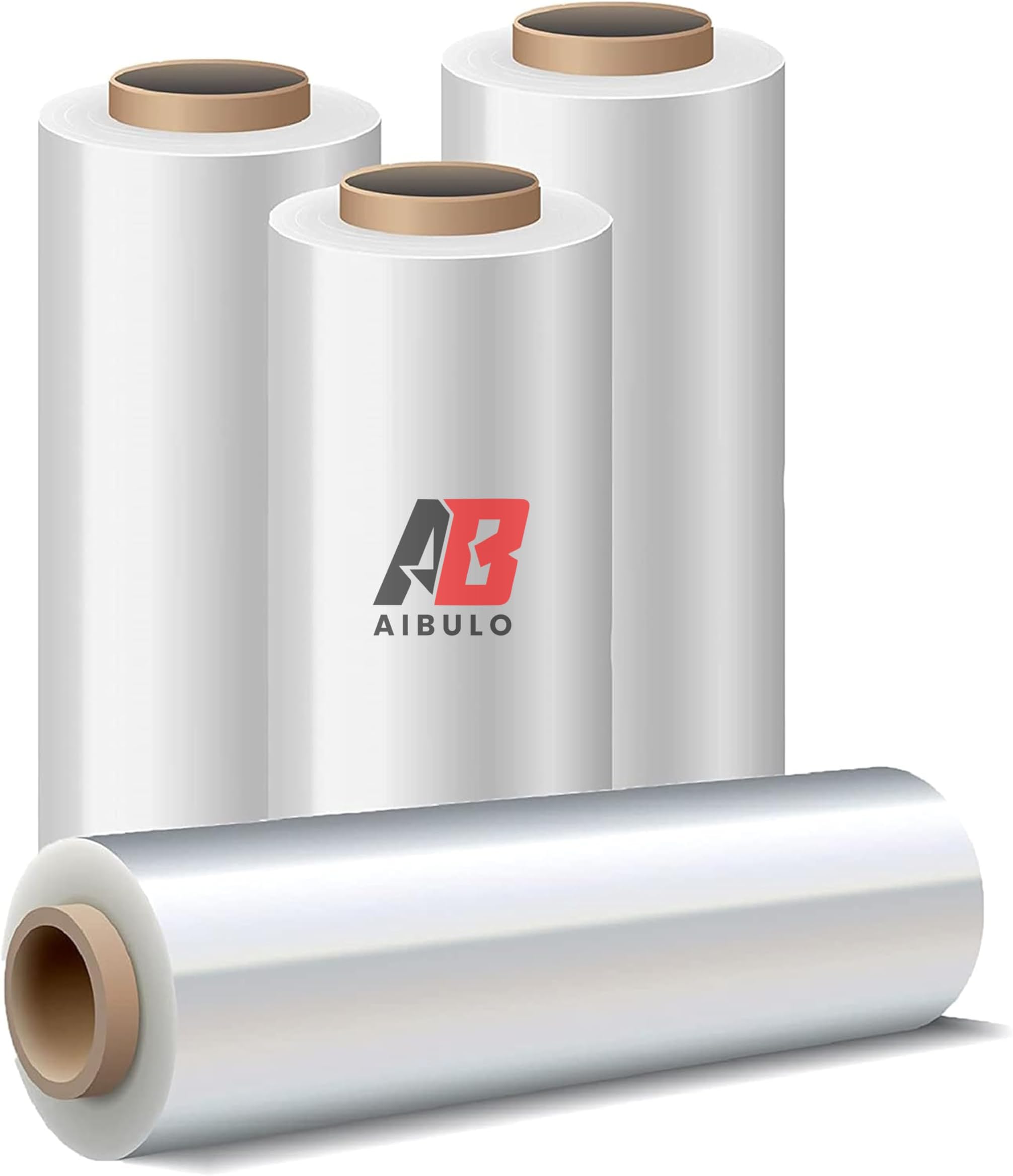 Clear Pallet Wrap 400mm x 150m by Aibulo: Heavy Duty Packaging Cling Film for Moving, Packing, and Shipping - Tear Resistant, Waterproof, and Easy to Use (36)