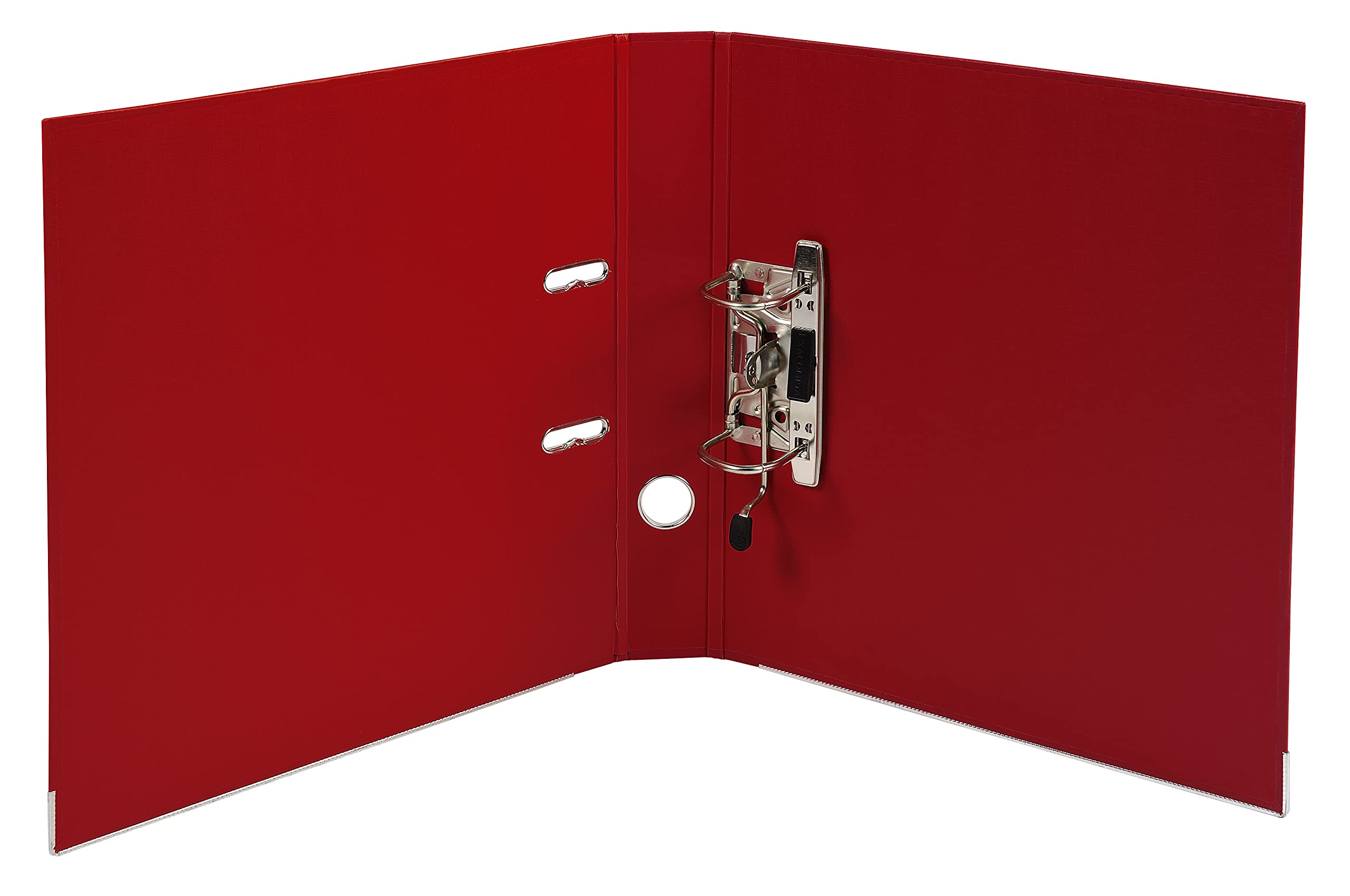 Exacompta 53104E 10er Pack Premium Kunststoff-Ordner Prem´Touch. 5 cm schmal DIN A4 MAXI Ringordner Aktenordner Briefordner Büroordner Plastikordner Schlitzordner bordeaux