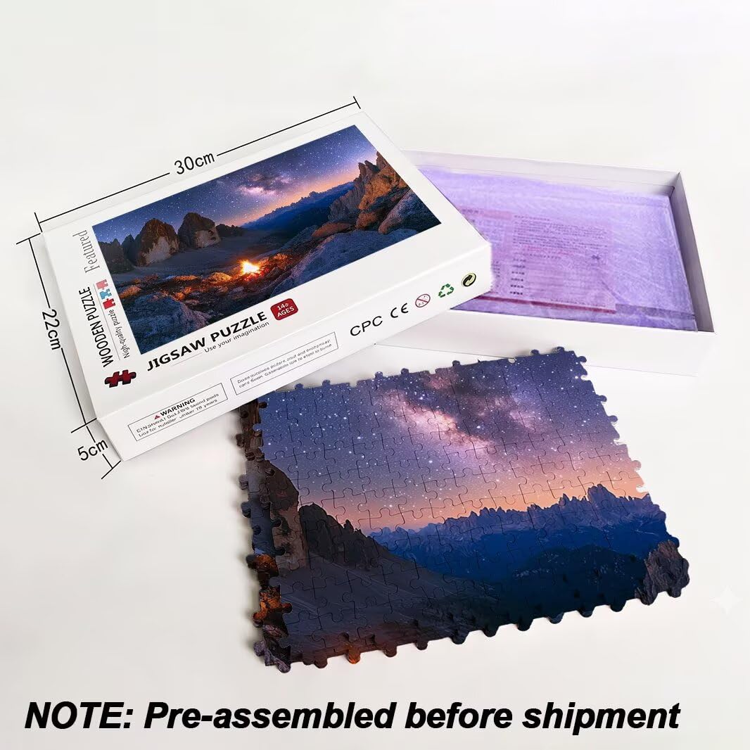 Puzzle 1000 Pezzi, Puzzle Paesaggi per Adulti, 70x50cm, Compact Box -4484