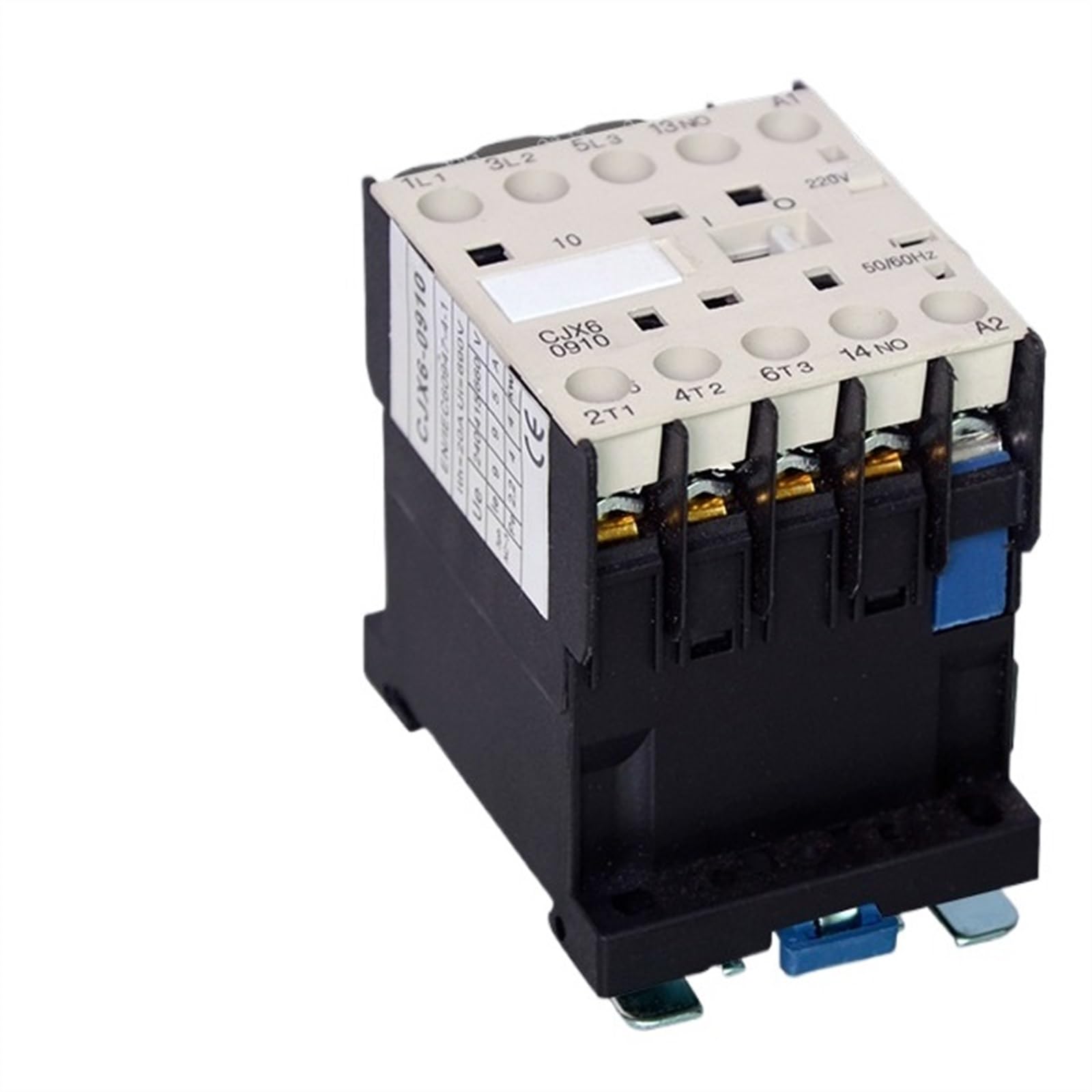 CJX2-1210 pequeño contactor de CA 0610 0910 interruptor de control AC220V monofásico 24V(CJX2-K1210/220V)