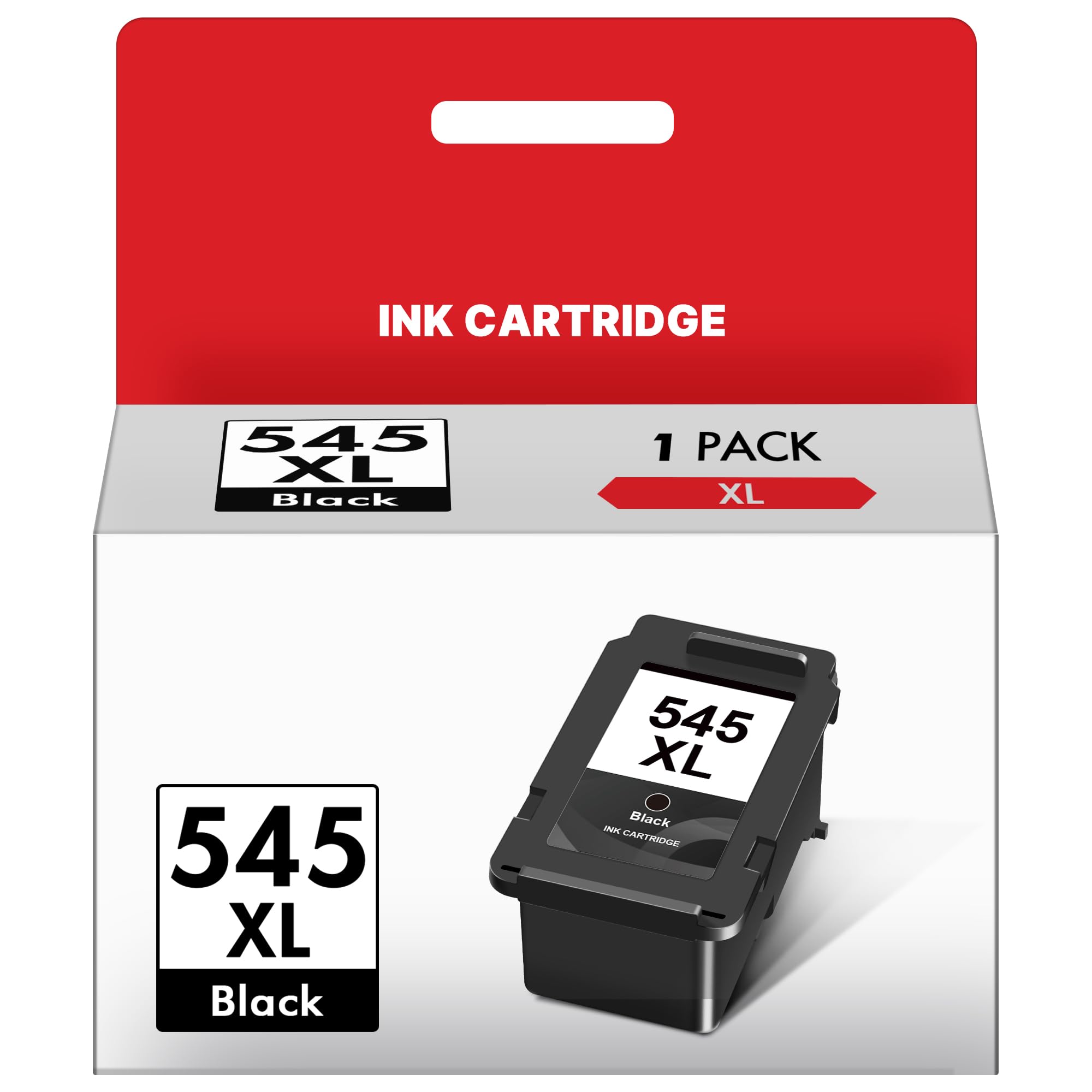 545 XL Schwarz Druckerpatronen Kompatibel für Canon 545XL PG545 PG-545 XL Patronen Schwarz für Canon Pixma TS3350 TS3150 TS3151 MX495 TS3450 TR4500 TR4550 TR4551 MG2550s MG2555s MG2950 (1 Schwarz)