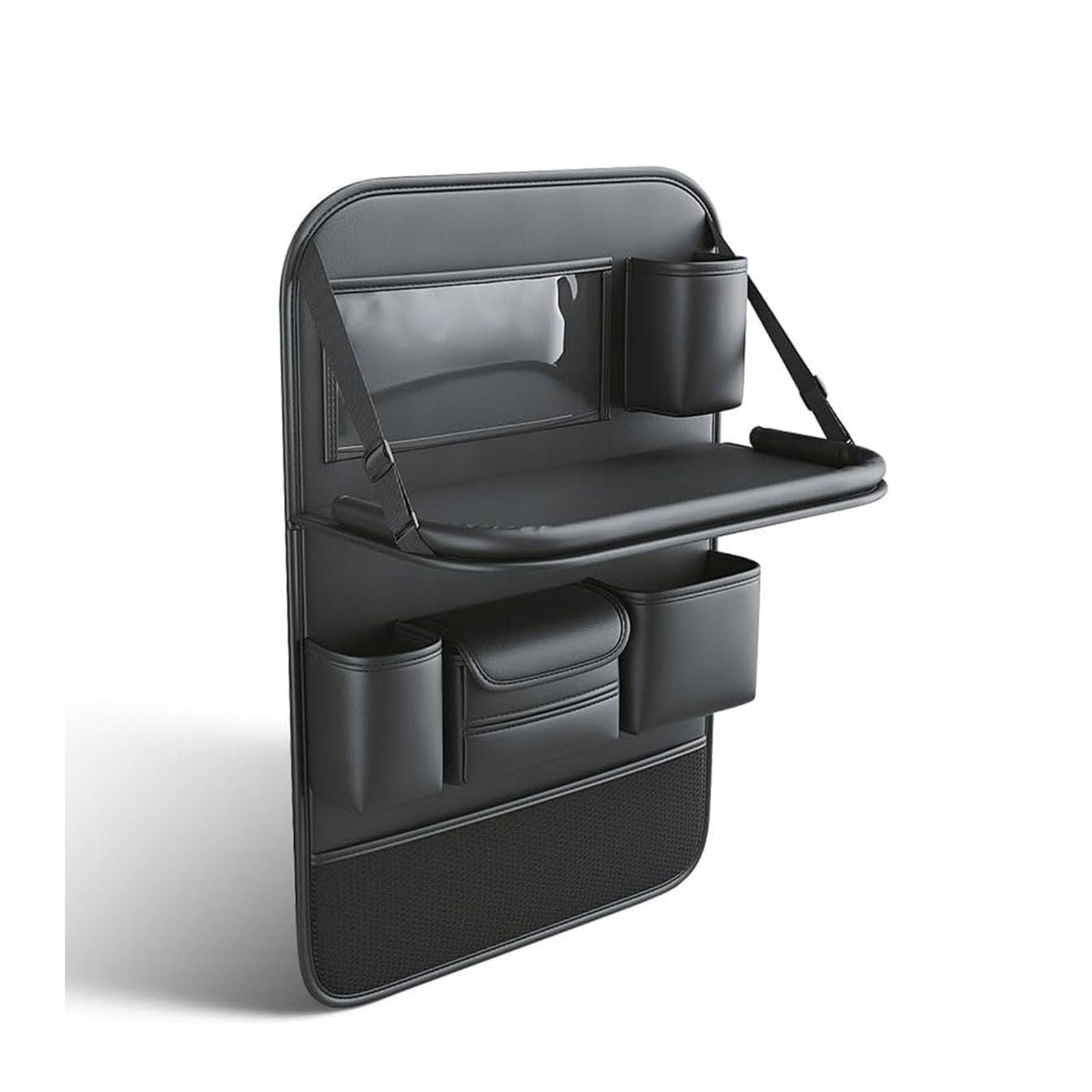 ECMWFPEJT Car Seat Organiser for Audi A1 allstreet (GB) 2022-2025, Backseat Storage Bag, Multi-Pocket Seat Back Protector, Travel Cargo Holder