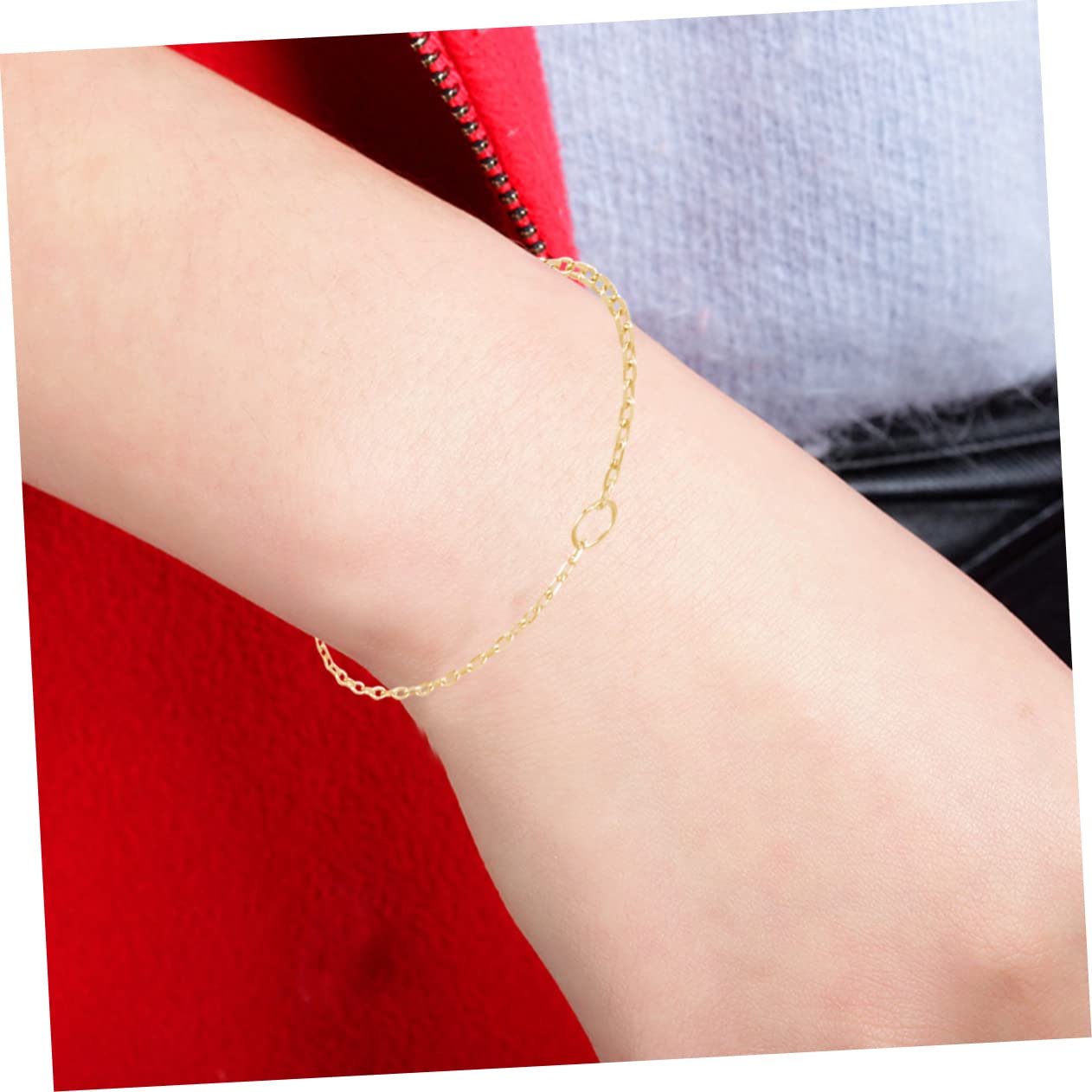 EXCEART 9 Piezas Pulsera Collar Extensor Cola Cadena Extensor De Cadena para Collar Extensor De Collar De Gargantilla Cadenas para Hacer Joyas Bricolaje 18k Collar Dorado Plata Encanto