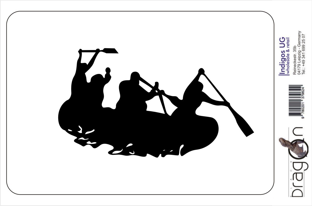 Adesivo Per Auto JDM “Swim Team” – Decalcomania Tagliata, 149x76 Mm – Prodotto Tedesco