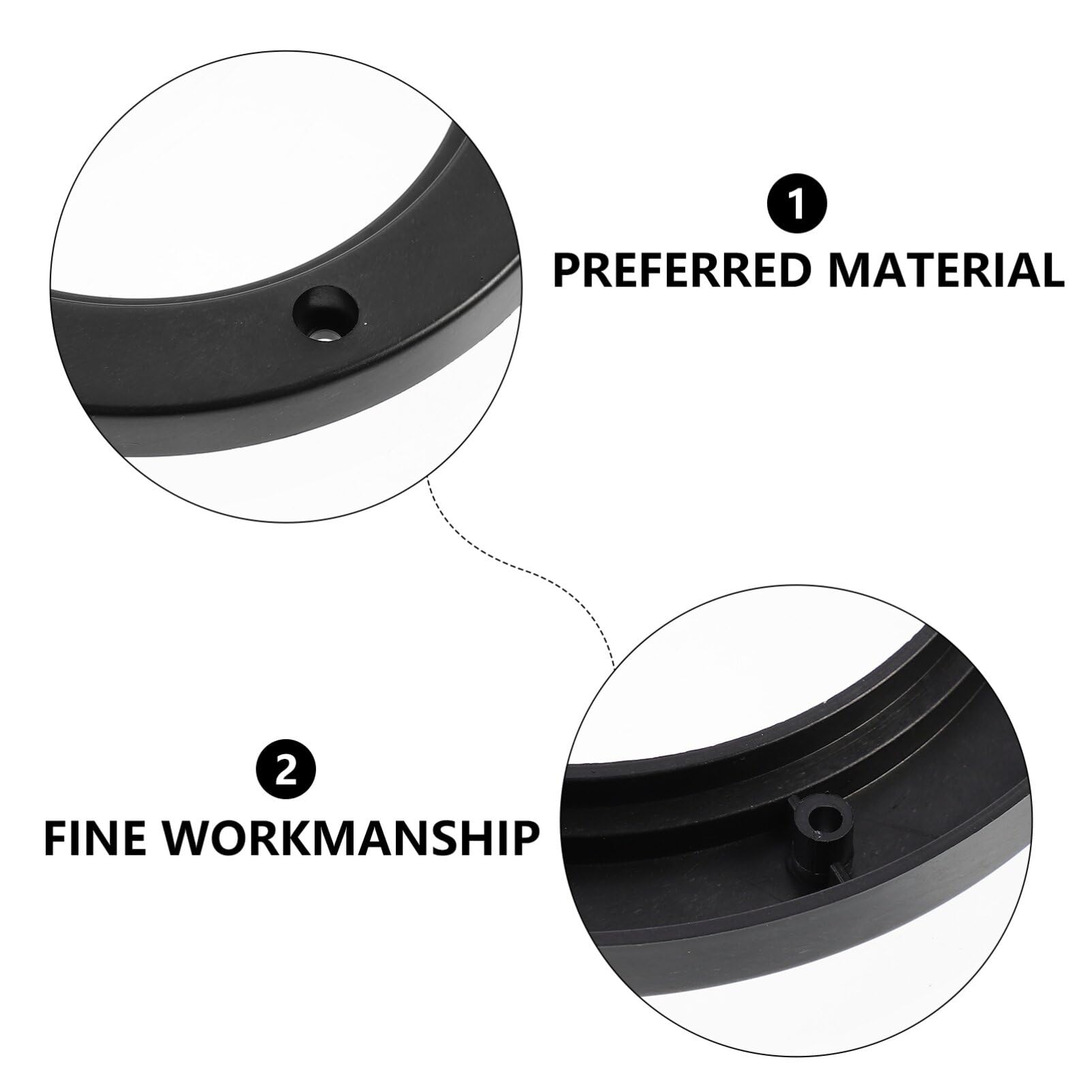 4 Anelli Distanziatori Altoparlanti MDF - 185mm Esterno, 144mm Interno, Spessore 18mm - Foto 6