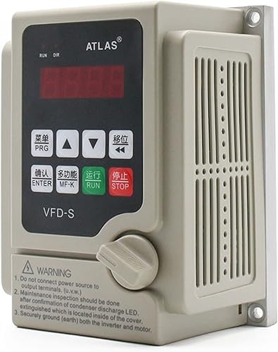 NOVOCE 22KW 110V 220V VFD Single Phase Input 3 Phase Output Frequency Converter Inverter Pump CNC Spindle Motor Speed Controller Drive Size 110V