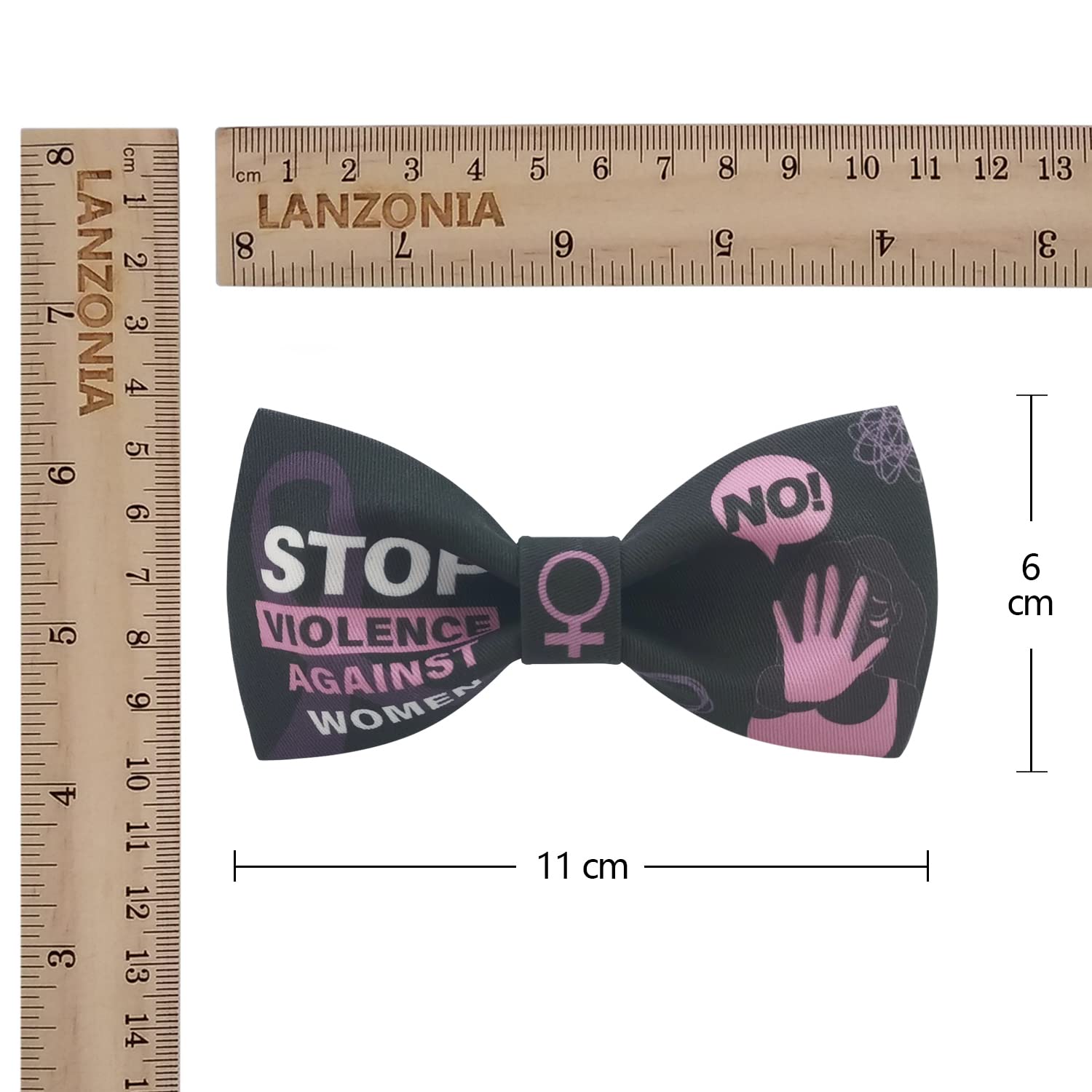 Lanzonia Funny Bow Ties for Men Unique Patterned Bowtie