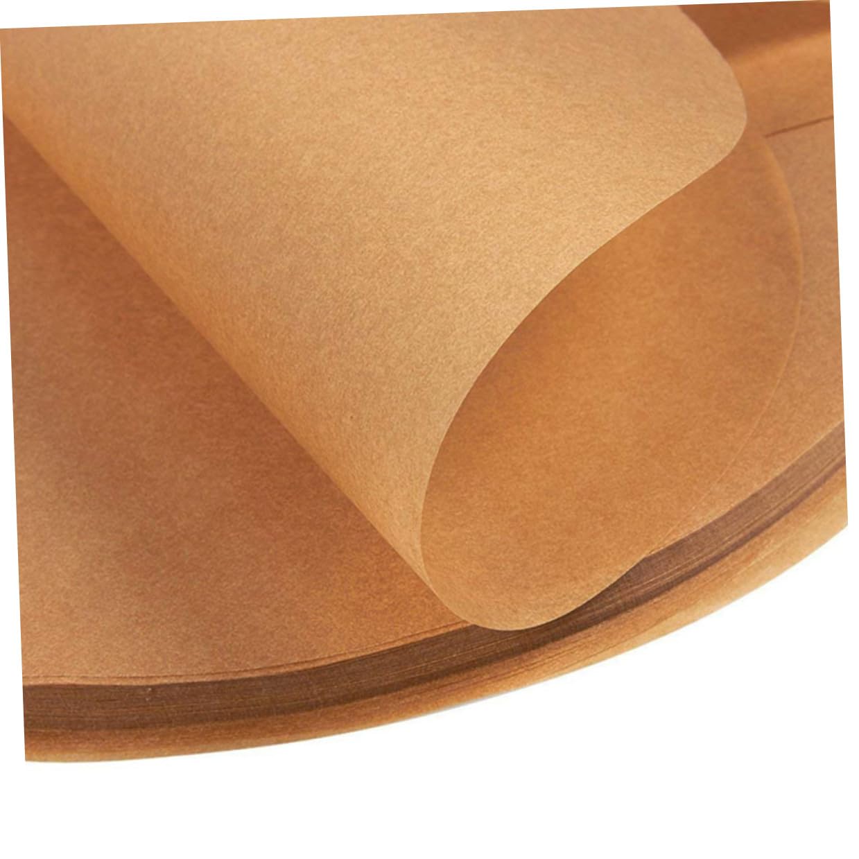 VILLCASE 200 Stück Backpapier Pergamentpapier Silikonisiert Antihaftbeschichtet Hochtemperaturbeständig für Backofen und Heißluftfritteuse