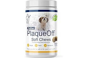 ProDen PlaqueOff Soft Chews: Support Healthy Teeth & Gums for Dogs & Cats