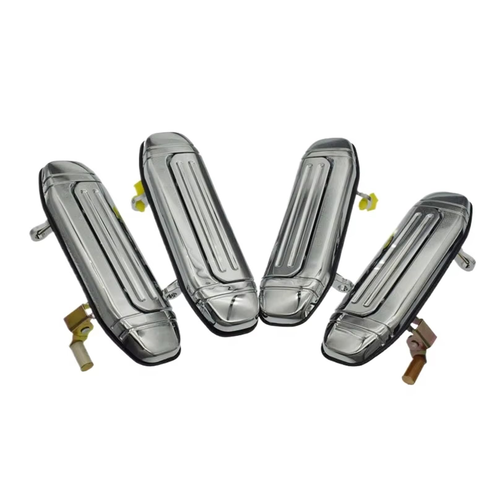 Ravtakl One Color Car Exterior Compatible With Mitsubishi For Pajero For Montero V31 V32 V33 V43 V46 V47 1992-1998 Chrome Exterior Door Handle Oem: Mr156875 Mr156876