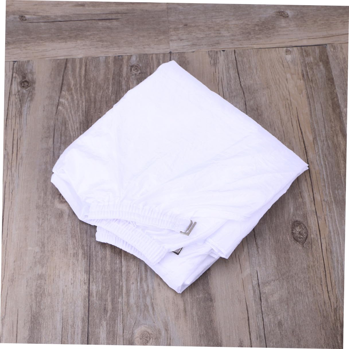 WOONEKY Capa de Peluquería con Mangas Bata de Cortar Pelo Profesional Ropa de Peluquería Antiestática y Transpirable para Salón y Doméstico