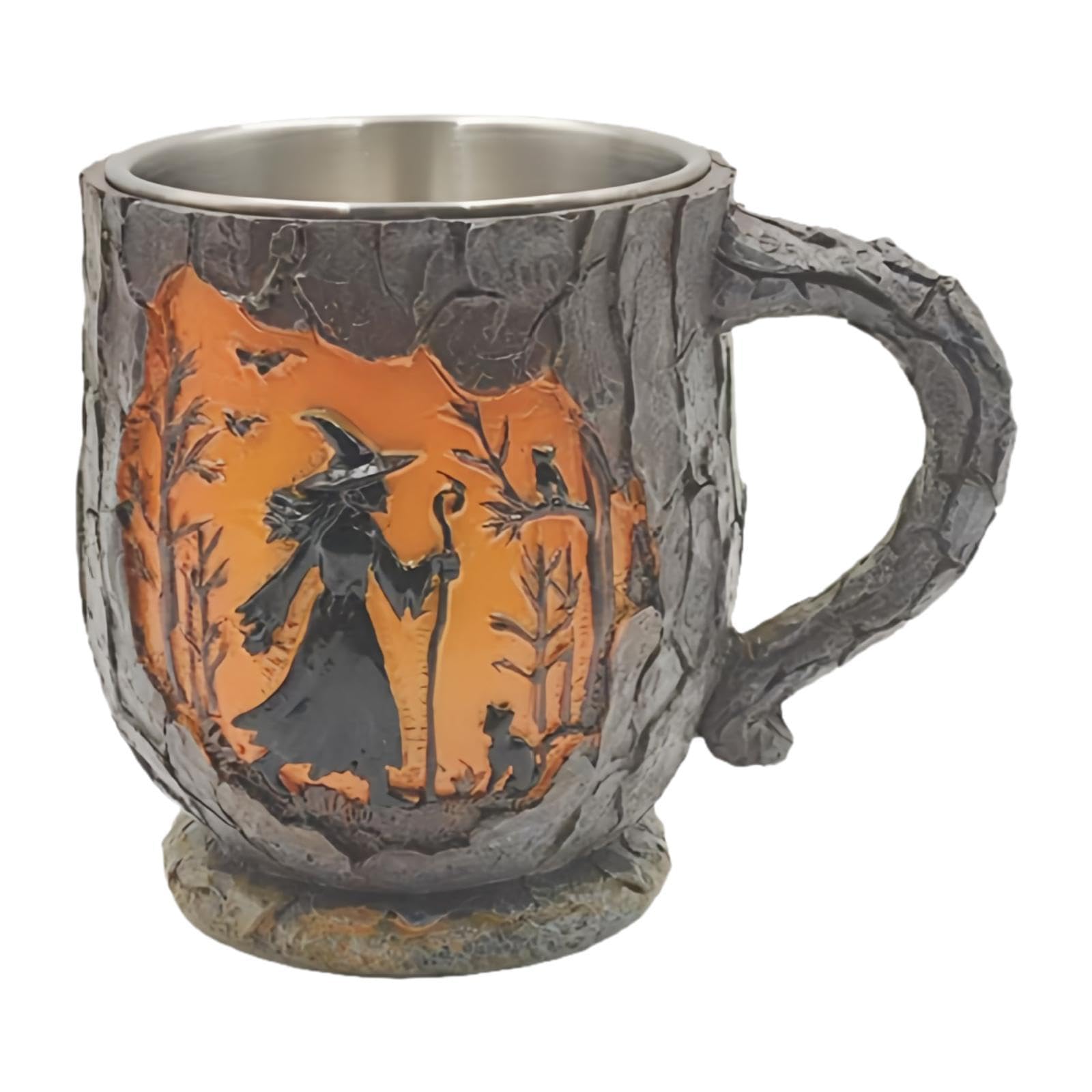 bnf® Mug Multifunctional Resin for Birthday Mystical Nights Festive Witch-Home & Kitchen-Craft Materials-Stained Glass Making