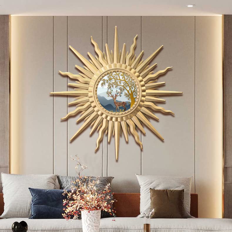 Amazon.co.jp: Store Metal Sun Art 壁掛け メタルウォールアート