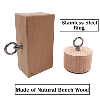 Amazon | Lights Mountain DIY 木製ピンチブロックグリップ 2