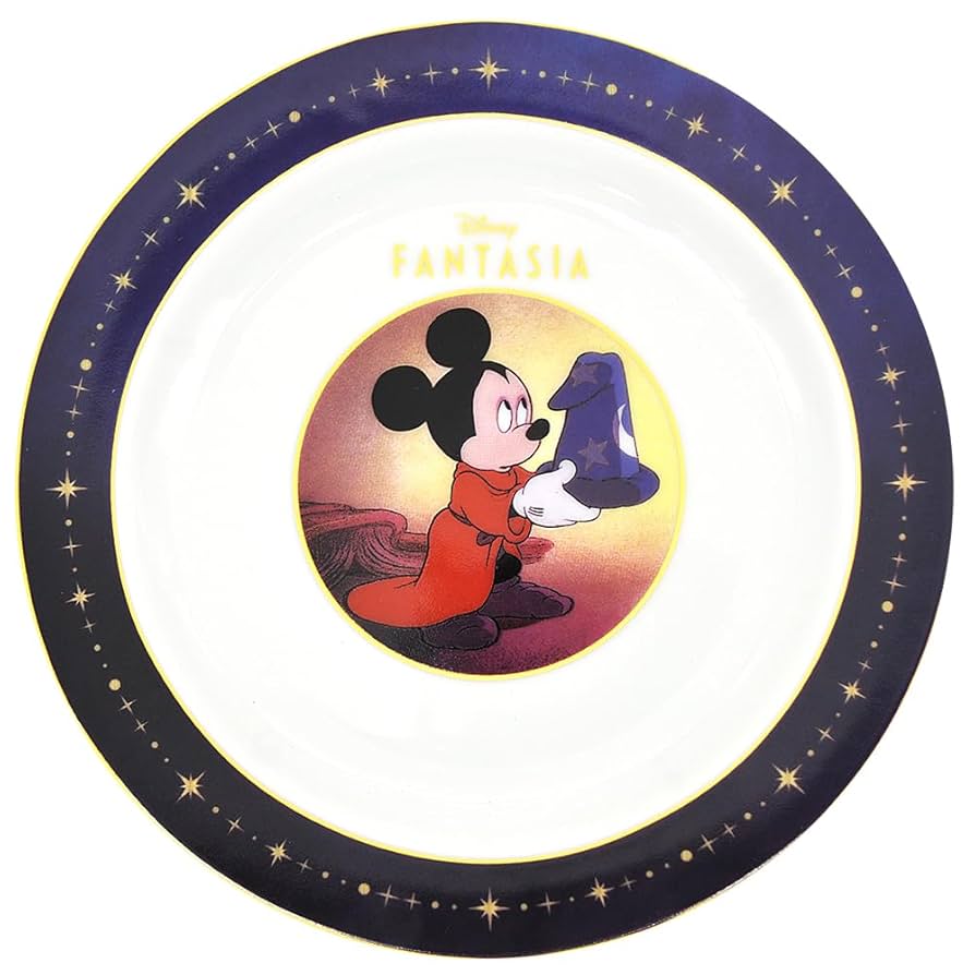 未使用　東京ディズニーランド ミッキーマウス プレート 絵皿　2001 レア 未使用 東京ディズニーランド ミッキーマウス プレート 絵皿