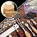 183Pcs Leather kit, Leather Working Tools Kit with Saddle Making Tools Set, Leather Rivets Kit, Prong Punch, Leather Hammer for Leather Working, Leather Making, Leather Craft DIY