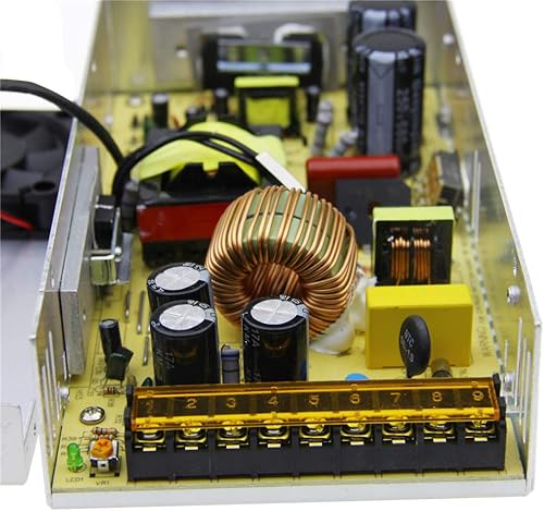 Miniatura 7 de Aclorol Fuente de alimentación de 5 V, 60 A, 300 W, 110 V220 V CA a CC 5 V 60 amperios, transformador universal de conmutación de controlador,