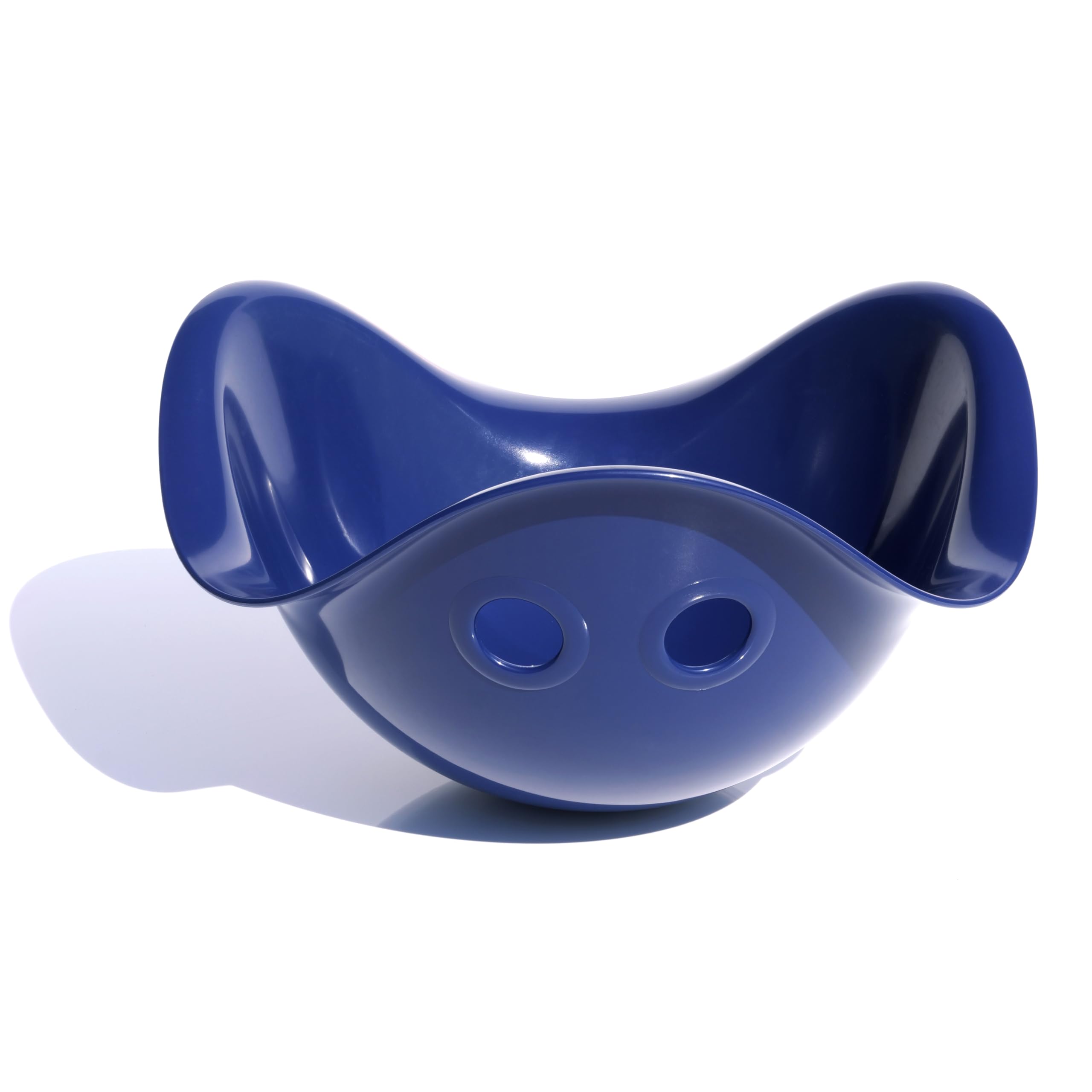 MOLUK 2843507 Bilibo Nachtblau, Balance- und Spielschale, endlose Spiel-Möglichkeiten, Motorikspielzeug für Kinder ab 2 Jahren, Spielschale, innovatives Lernspielzeug