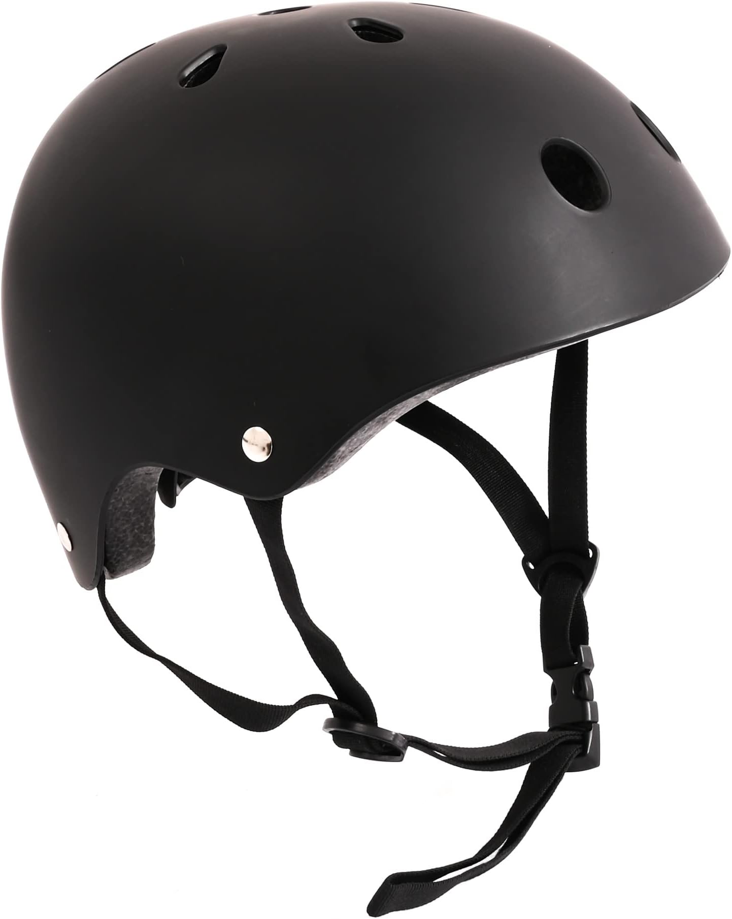 M.Y X-Skate Black Adjustable Kids Skate Helmet For BMX Cycling Scooter Skateboarding Protection Helmet