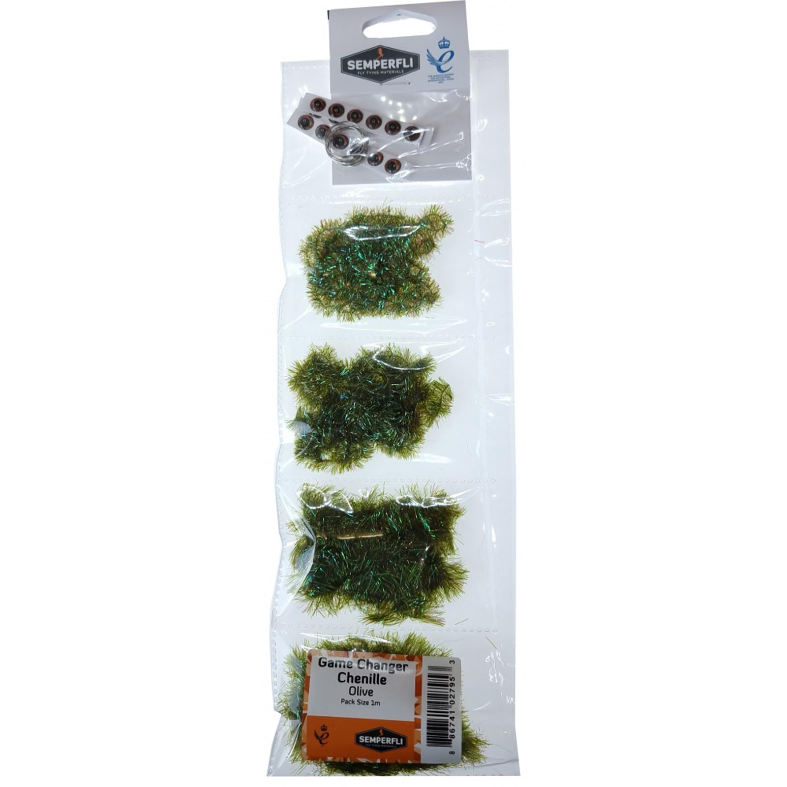 Semperfli Game Changer Chenille Pack Olive Streamer Patterns
