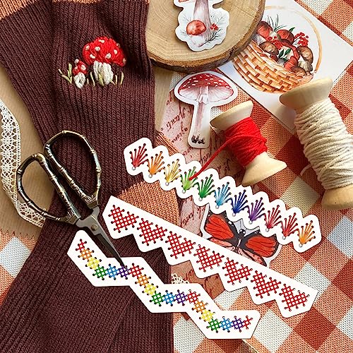 GLOBLELAND Borders Stitch Cutting Dies for DIY Scrapbooking Metal Sewing Lace Die Cuts Embossing Stencils Template for Paper Card Making Decoration Album Craft Decor - Image 2