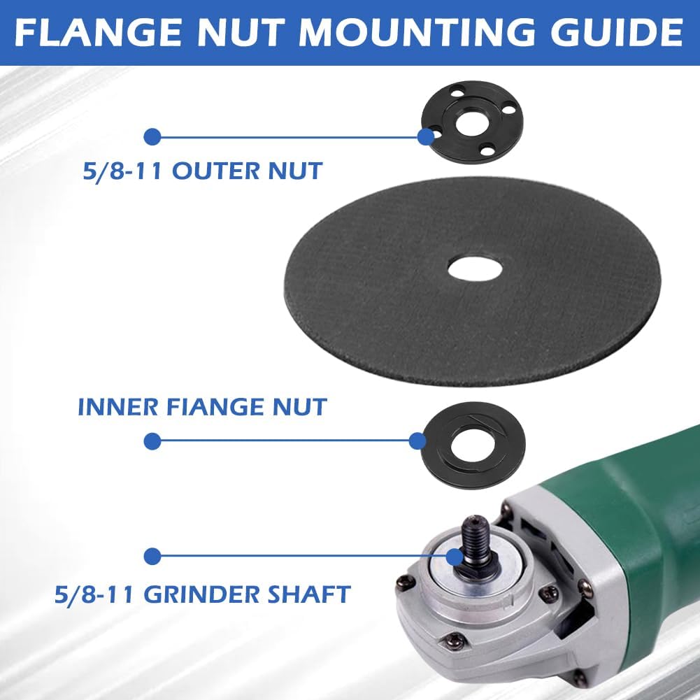 Adjustable Spanner Wrench Angle Grinder Key Tool, Grinder Spanner Wrench, with Grinder Flange Nuts(Blue)