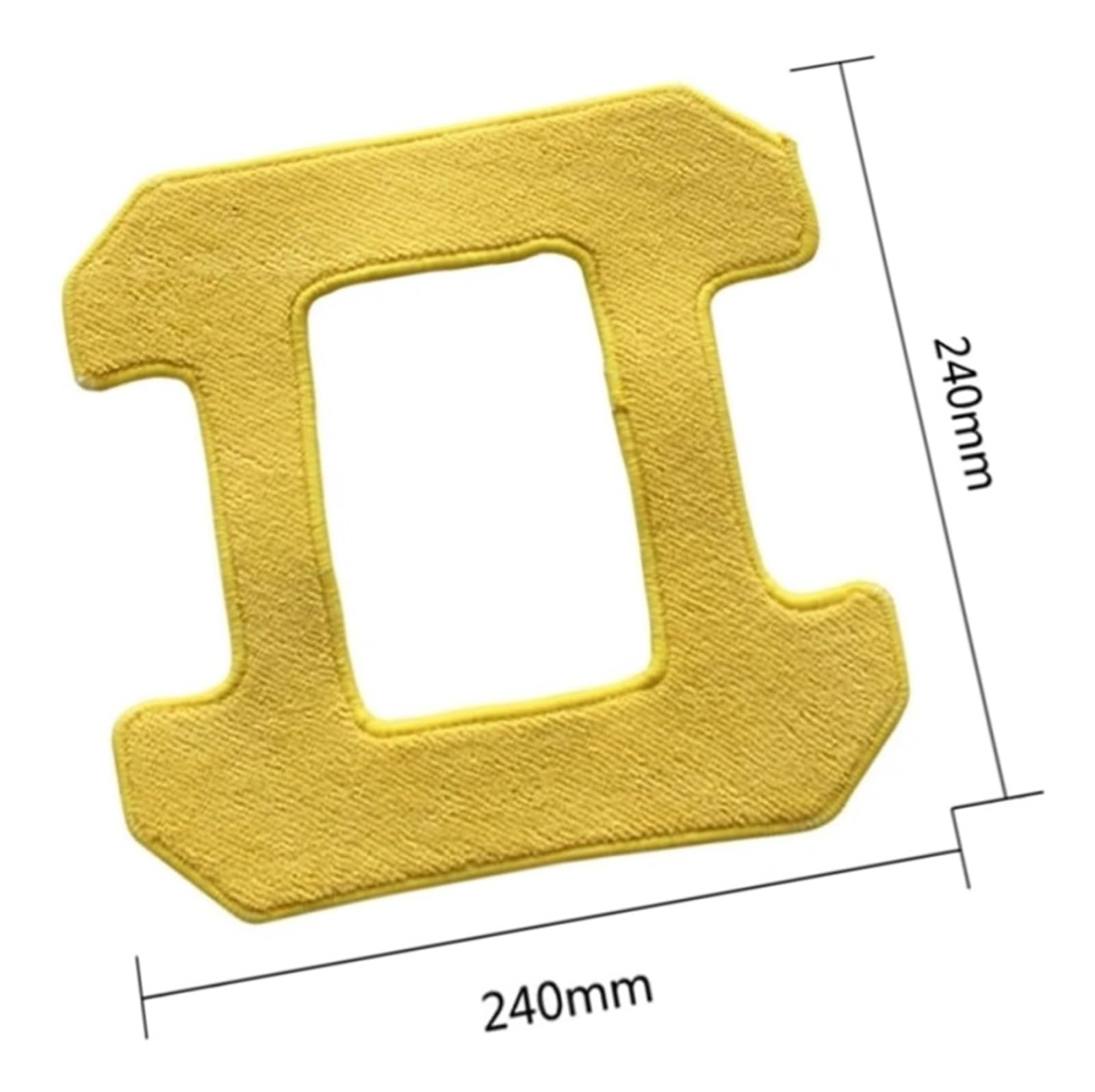 For Hobot 298, panni for robot lavavetri - 10 pezzi di panni in microfibra for la pulizia a umido e a secco
