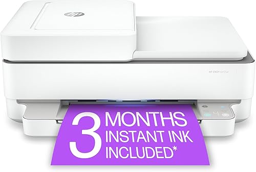 HP ENVY 6455e - Impresora inalámbrica todo en uno con 6 meses de tinta libre con HP 223R1A