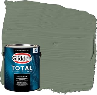 Total 1 gal. Lottery Winnings/Green Semi-Gloss Interior Paint with Primer