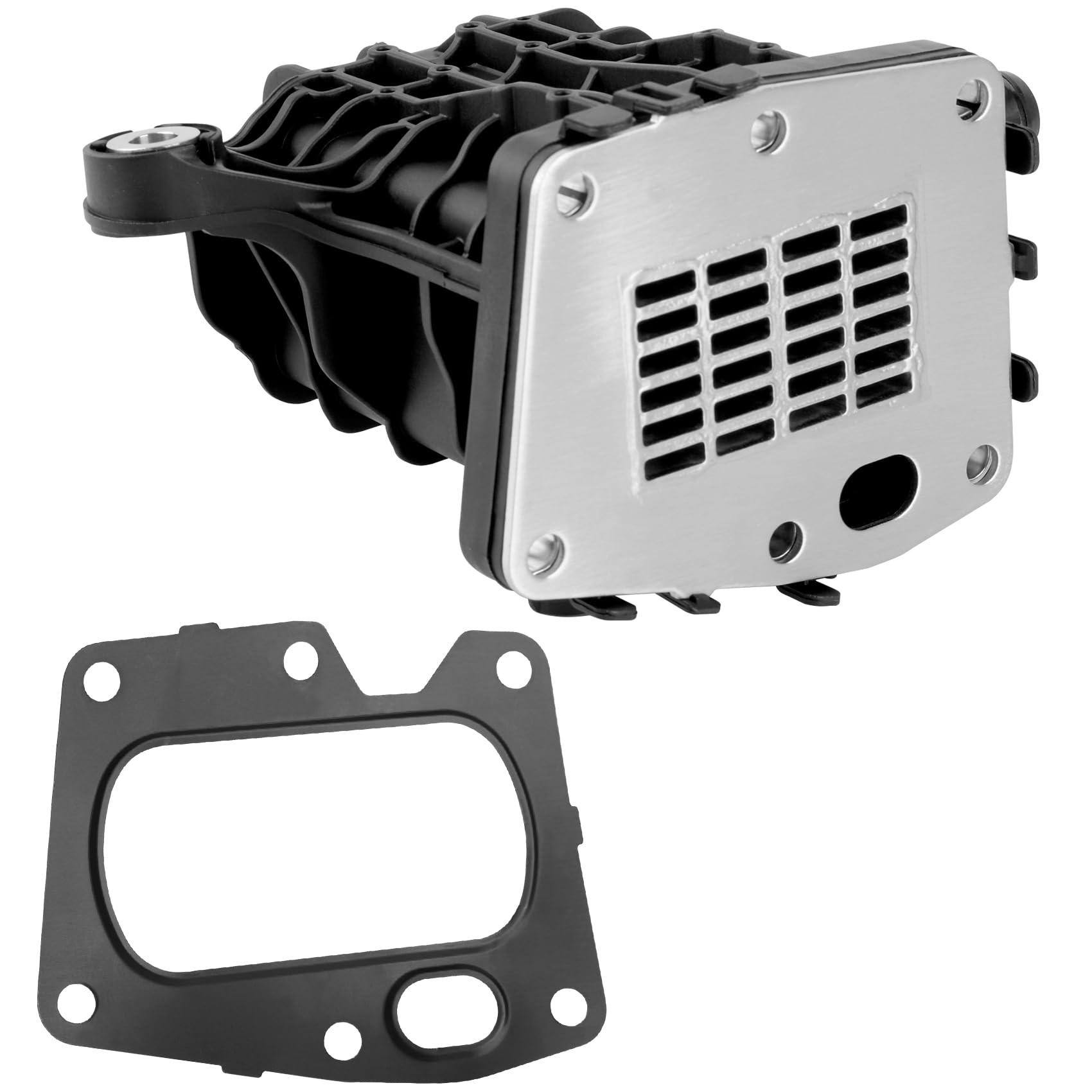 9678745680 Boîtier de refroidisseur EGR avec joint d'étanchéité 9807593080 | Remplacement pour Peugeot 308 3008 508 5008 Expert Boxer Citroën C4 II C5 III DS4 DS5 Ford Focus C-Max II Mondeo