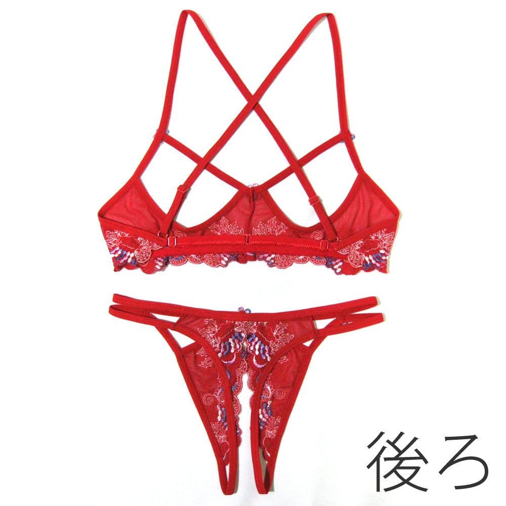 Amazon.co.jp: Inner Ribbon, Sexy Lingerie, Sexy Underwear, Bra