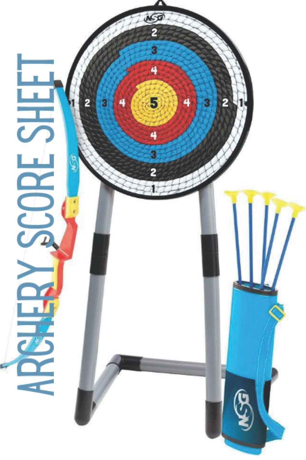 Archery Score Card: Archery log book, archery score book, archery score sheets, logbook, archery training book, archery fitness, archery books for ... beginners, archery books for kids, children