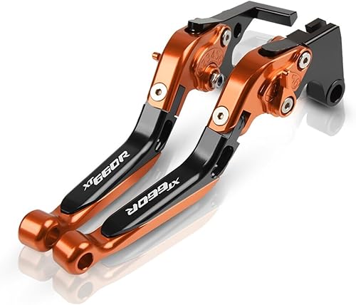 Motorbike Drum Brakes Motorcycle Handle Levers Brake Clutch Lever for Yamaha XT660R XT660 R 2004-2016 Reservoir Levers (Color  A)