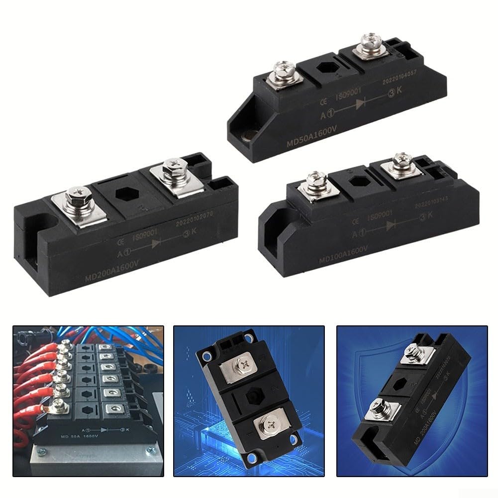 Diodo de bloqueo fotovoltaico, diodo de carga anti-reversa, MD50A/MD100A/MD200A1600V Módulo de diodo antirretroceso (MD200A)