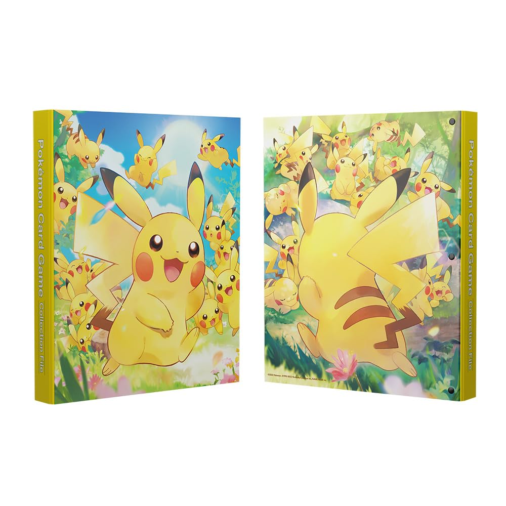 Álbum grande de 4 anillas con páginas de Pikachu Assembly (JP)