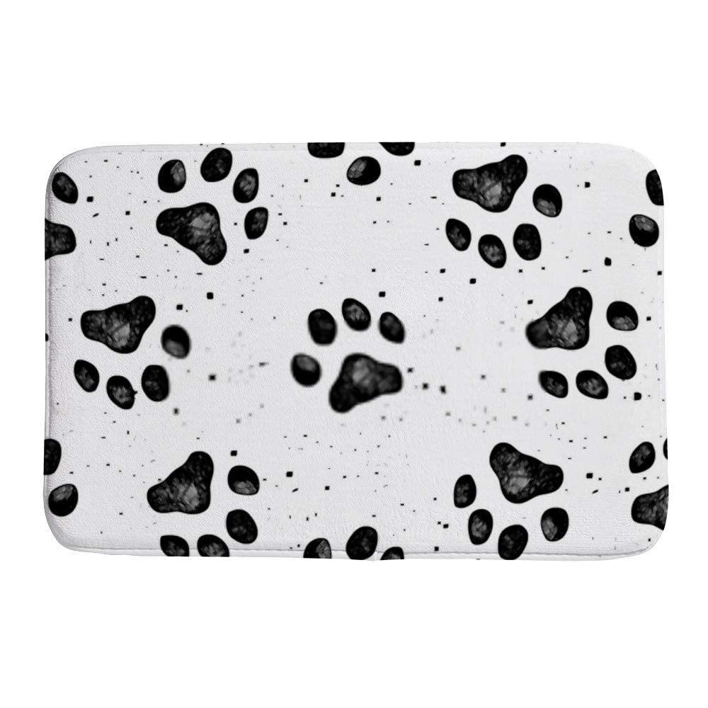 Tapis de bain anti-glisse CHEHONG en polaire durable 31 x 20 inch
