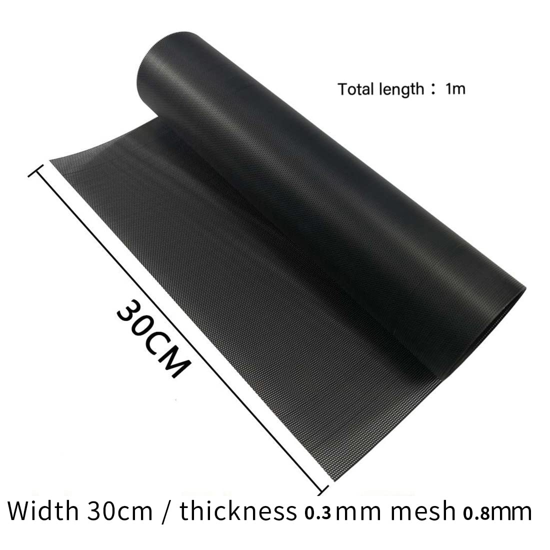 1M antipolvere telaio antipolvere coperture filtro antipolvere rete del computer 30CM fai da te PVC PC caso ventola di raffreddamento filtro antipolvere -rete rete caso
