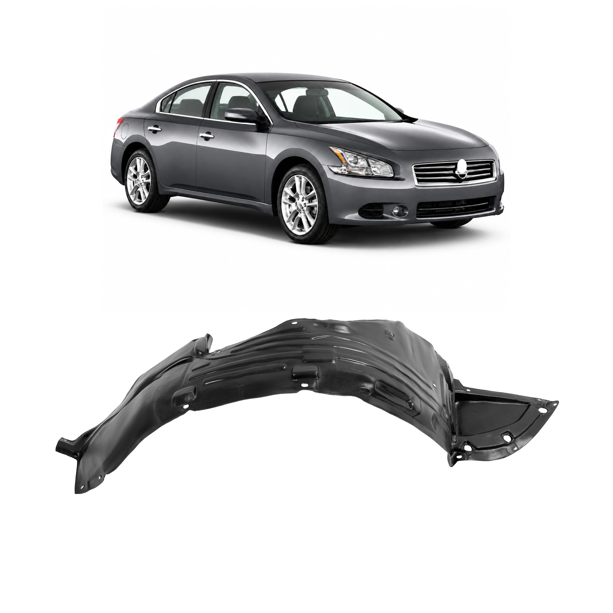 Amazon.com: ECOTRIC Front RH Fender Liner Panel Compatible with