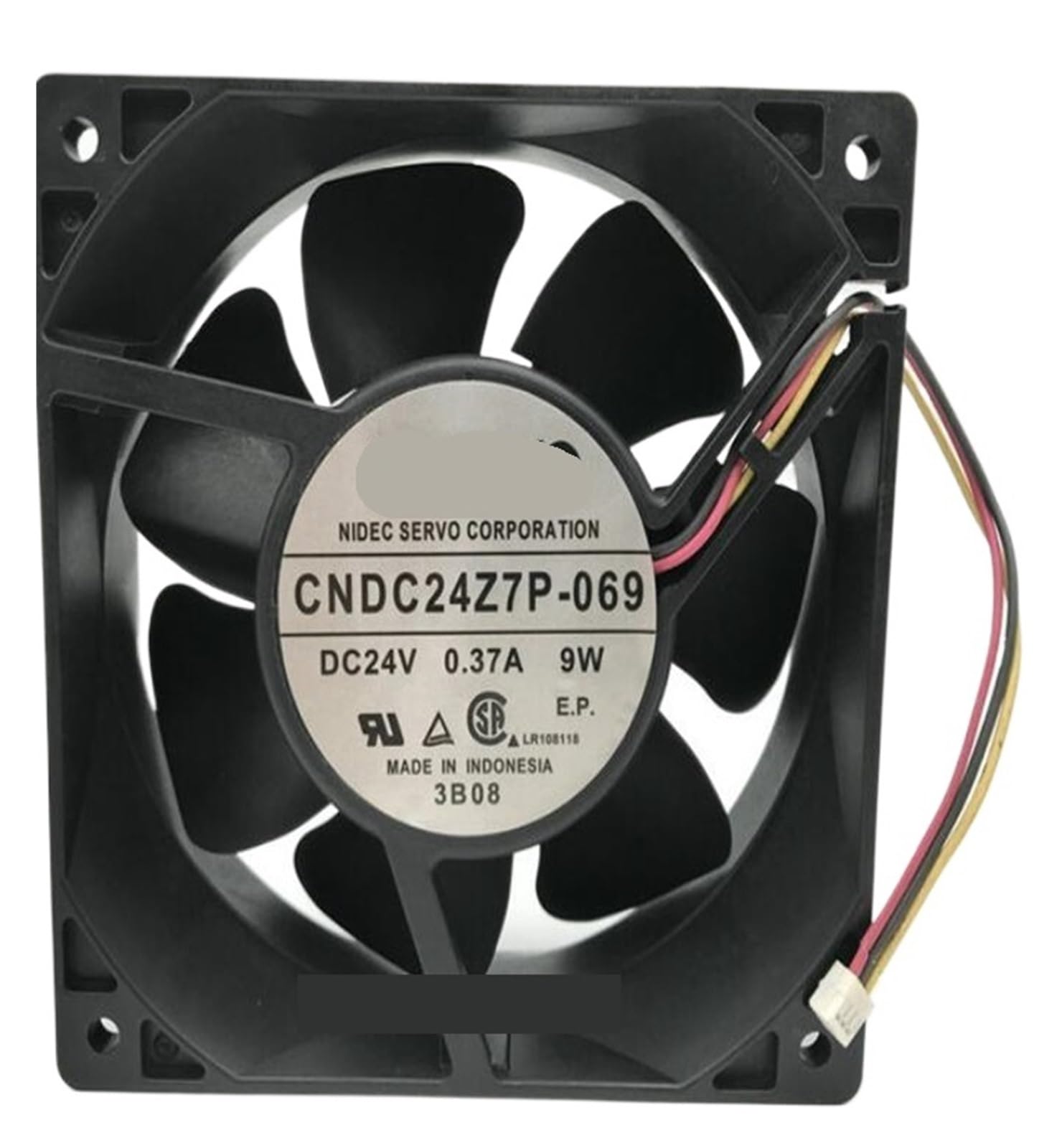 LZIKKGKI 12038 CNDC24Z7P-069 24V 9W 3 wire cooling fan
