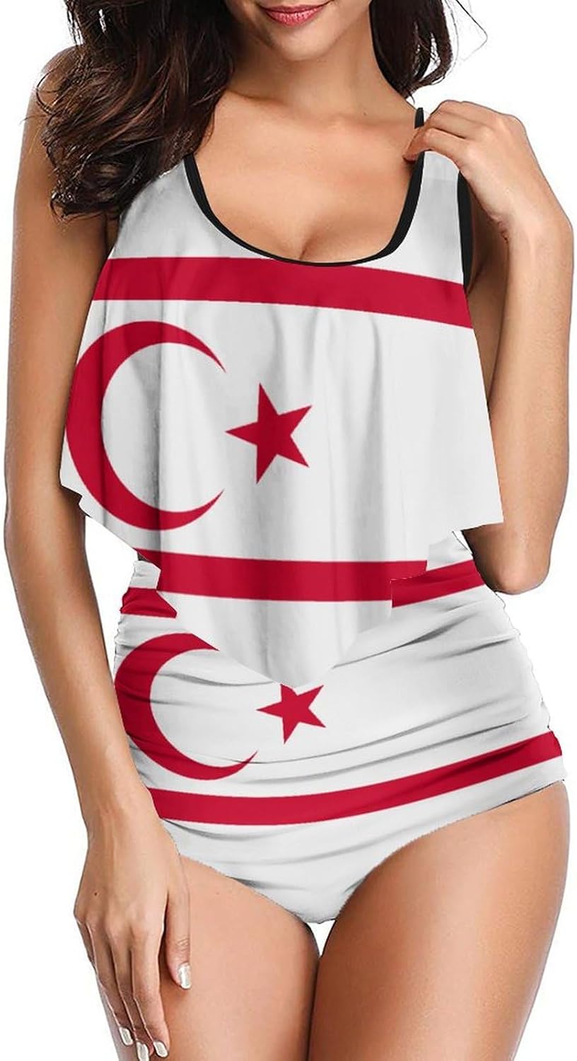 Womens 2 Piece Bikini Swimsuits Uganda Flag Retro Low Back Bathing Suits Bikini Two-Piece Swimsuits for Womens