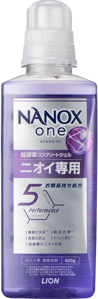 Amazon.co.jp: NANOX one ニオイ専用 本体大600g パウダリーソープ