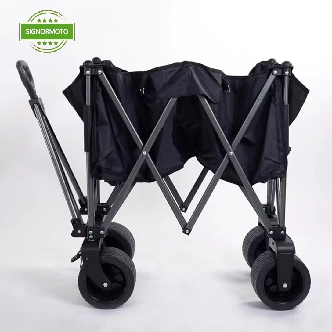 アウトドアワゴン, ワンマイルチェア, ストッパー付き, コンパクト収納