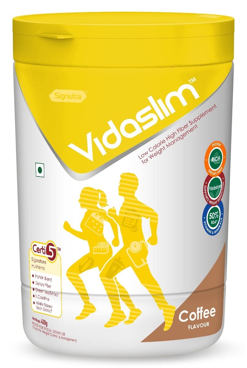 Vidaslim Coffee Flav - Pack of 400 gm Powder
