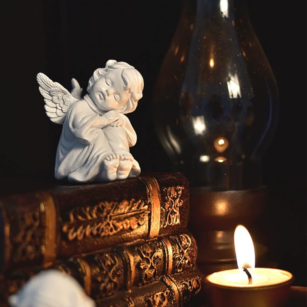 Hapivida Cherub Statue - Image 3